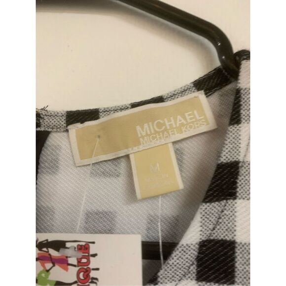Michael Kors Gingham Print Dress - Picture 5 of 7